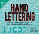 Art Class Hand Lettering a Beginners Guide to Modern Calligraphy Brushwork Scripts & Blackboard Letter Art