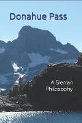 Donahue Pass: A Sierran Philosophy