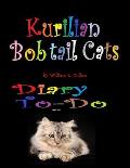 Kurilian Bobtail Cat: Diary To-Do 2019