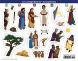 Vacation Bible School (Vbs) 2024 Camp Firelight Bible Story Activity Stickers (Pkg of 6): A Summer Camp Adventure with God