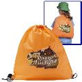 Vacation Bible School (Vbs) 2024 Camp Firelight Drawstring Bag W/Logo(pkg of 6): A Summer Camp Adventure with God