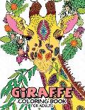 Giraffe Coloring Books for Adults: Fun and Beautiful Pages for Stress Relieving Unique Design