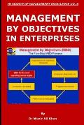 Management by Objectives (Mbo) in Enterprises