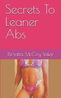 Secrets To Leaner Abs