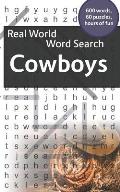 Real World Word Search: Cowboys