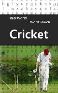 Real World Word Search: Cricket