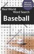Real World Word Search: Baseball