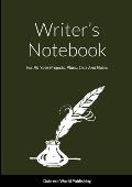 Writer's Notebook: For All Your Projects, Plans, Lists And Notes