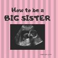 How to be a Big Sister: Picture book for photo prop