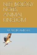 Neet Biology Notes Animal Kingdom