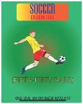 Soccer Coloring Book: Fifty-Fifty Ball