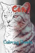 Cat Coloring Sheets: 30 Cat Drawings, Coloring Sheets Adults Relaxation, Coloring Book for Kids, for Girls, Volume 11