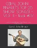 GERAL JOHN PINAULT'S TOP 25 SHOW SONGS! - VOL. II - Book #37: For Left-Handed Rhythm Guitar Players in Live Performances!