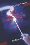 E(X) - L'Esp?rance Math?matique: Le TITRE-SIGNE