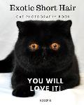 Exotic short hair cat photography book: You will love it!