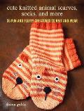 Cute Knitted Animal Scarves Socks & More