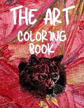 The Art Coloring Book: Unique & Beautiful art Coloring Pages