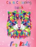 Cats Coloring Book For Kids: Simple And Fun Designs Ages 2-8
