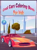 Cool Cars Coloring Book For Kids: Beautiful Hand Drawn Supercar