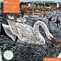 Adult Sustainable Jigsaw Puzzle Angela Harding: Southwold Swan: 1000-Pieces. Ethical, Sustainable, Earth-Friendly