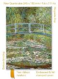 Claude Monet: Bridge Over a Pond of Water Lilies (Foiled Quarto Journal)