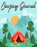 Camping Journal: Record Your Adventures (Camping Logbook)
