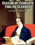Reading of Complete English Classics: In the Grades of the Common School