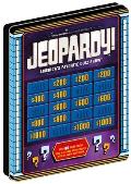 Jeopardy! Game Tin: Play at Home with Over 90 Game Cards and Book Packed with Classic Questions [With Book(s)]