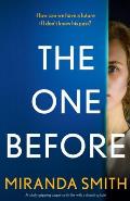 One Before A totally Gripping SuspenseThriller with a Shocking Twist