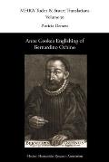 Anne Cooke's Englishing of Bernardino Ochino