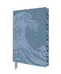 Artisan Art Hokusai Great Wave Notebook Decorated Edge