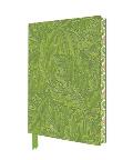 Artisan Art Acanthus William Morris Green Notebook Decorated Edge