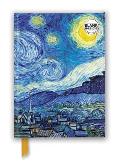 Vincent Van Gogh The Starry Night Foiled Blank Journal