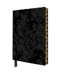 Artisan Uematsu Hobi Art Chrysanthemums Black Notebook Decorated Edge