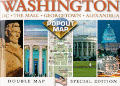Washington Dc Double Popout Map