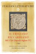Italian Literature IV: Il Tristano Riccardiano, MS 1729 (Parodi's Siglum 'f')