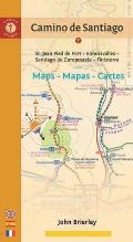 Camino de Santiago Maps Mapas Cartes St Jean Pied de Port Roncesvalles Santiago de Compostela Finisterre 6th Edition