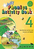 Jolly Phonics Activity Book 4ai, J, OA, Ie, Ee, or