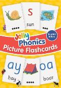 Jolly Phonics Picture Flash Cards: In Print Letters