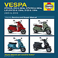 Vespa 2005 to 2010 Gts125 250 300ie Gtv250 300ie Lx125 150ie & S125 150ie