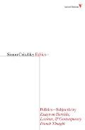 Ethics-Politics-Subjectivity: Essays on Derrida, Levinas & Contemporary French Thought