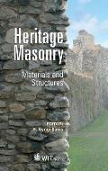Heritage Masonry: Materials and Structures
