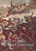 EAST INDIA MILITARY CALENDAR; Containing the Services of General & Field Officers of the Indian Army Vol 2