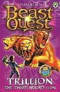 Beast Quest 12 Trillion the Three Headed Lion