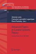 Advanced Topics in Control Systems Theory: Lecture Notes from FAP 2005
