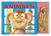 Magnetic Silly Animals With 36 Magnetic Pieces