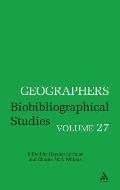 Geographers Volume 27