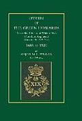 Officers of the Green Howards. Alexandra, Princess of Wales's Own. 1688 to 1920