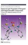 Spectroscopic Properties of Inorganic and Organometallic Compounds: Volume 41