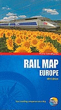 Rail Map of Europe 18th